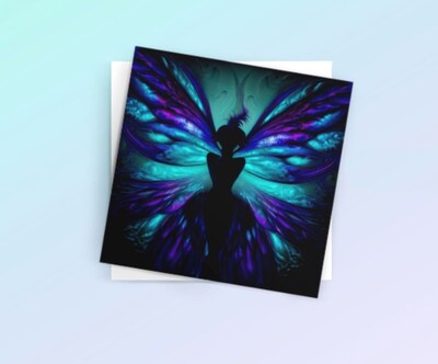 Fairy Cards, Birthday Greeting Cards, Invitation Cards, Blank Art Cards - image2